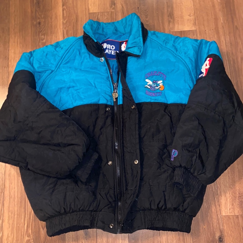 Vintage Charlotte Hornets PRO PLAYER jacket NBA